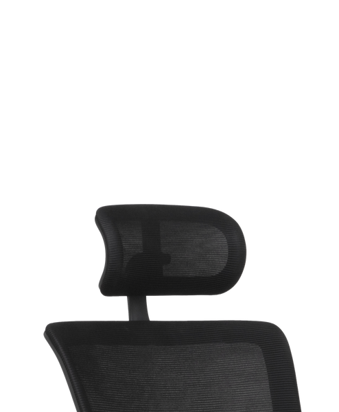 X-Chair X-Project Black Nylon Fabric Office Chair, Optional Headrest